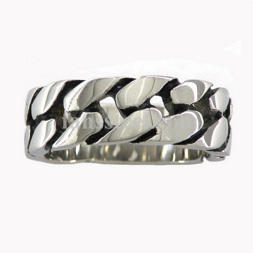 FSR10W04  twist wave Infinity ring 